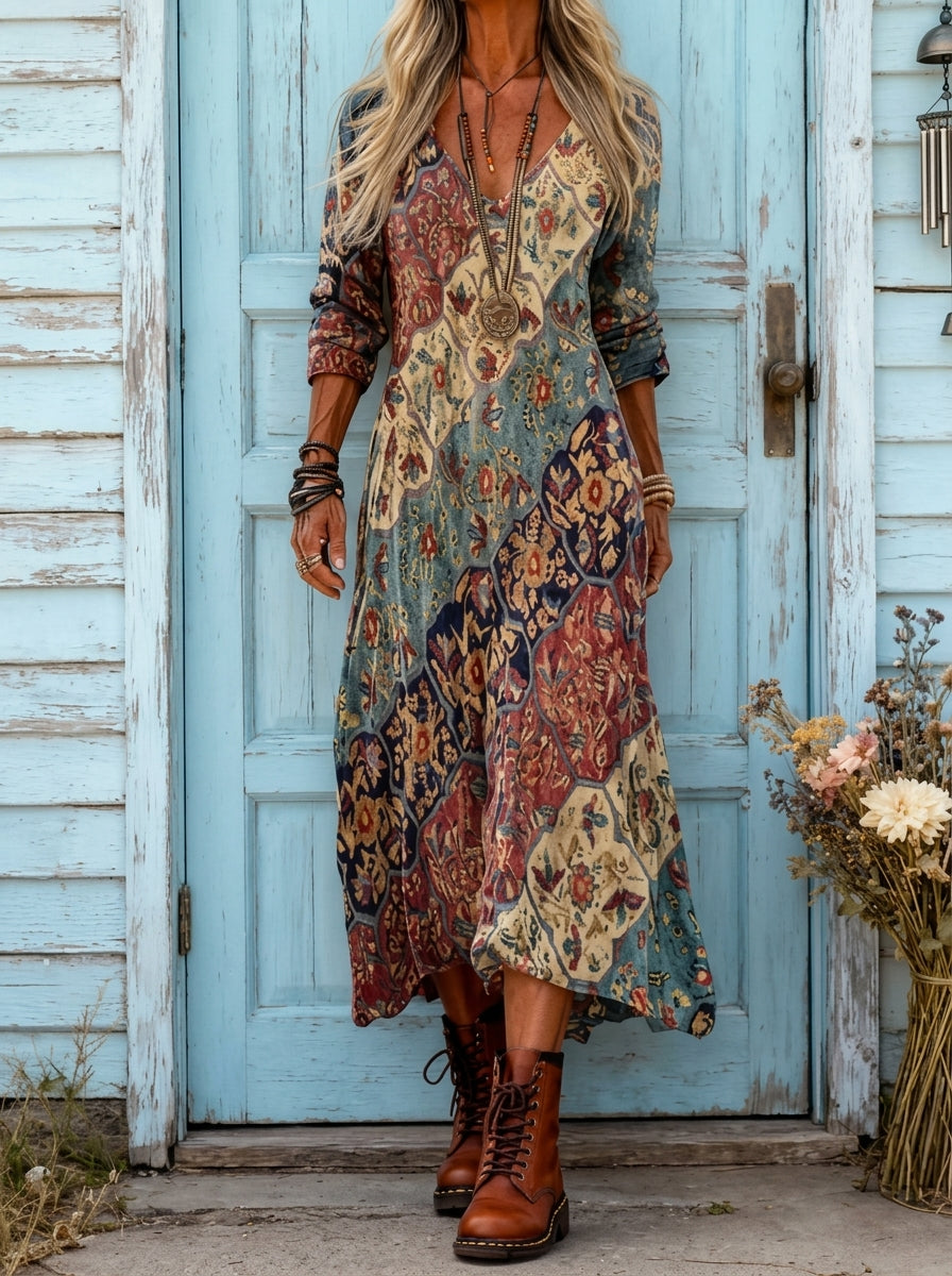 Adèle | Robe douce d'automne