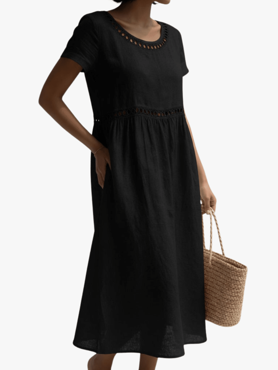 Lía | Vestido Ancho y Fresco Veraniego - Marina Durán