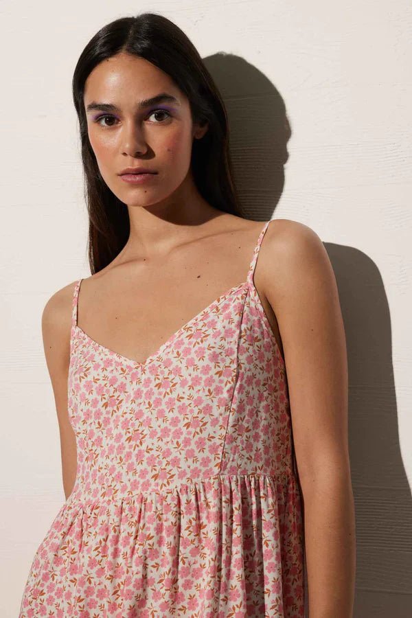 Vestido Cala Corto Floral de Verano | Marina Durán - Marina Durán