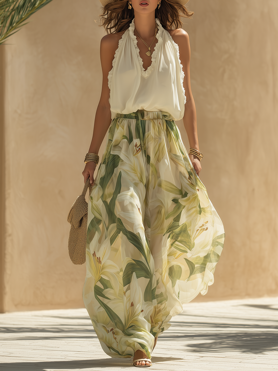 Nerea | Conjunto fluido con caída elegante y estilo impecable