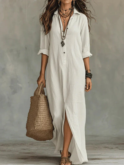 Amanda | Vestido fresco para noches de verano