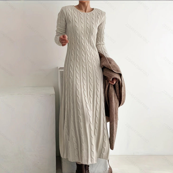 Elisa | Vestido midi de punto suave y elegante