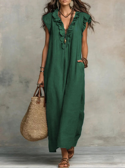 Elia | Vestido Holgado y Fresco para el Día a Día