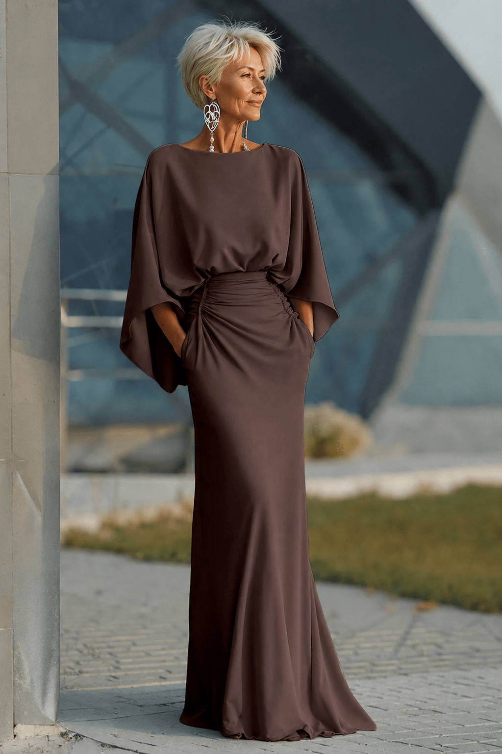 Alicia | Vestido elegante con espalda en V, sofisticado y favorecedor - Marina Durán