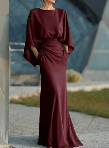 Alicia | Vestido elegante con espalda en V, sofisticado y favorecedor - Marina Durán