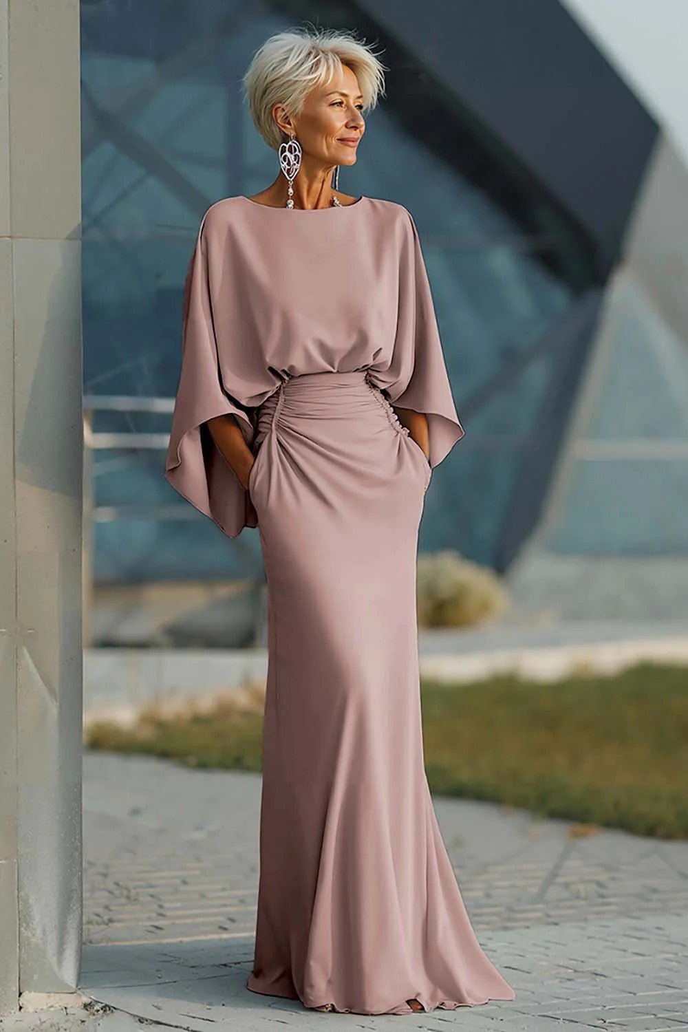 Alicia | Vestido elegante con espalda en V, sofisticado y favorecedor - Marina Durán