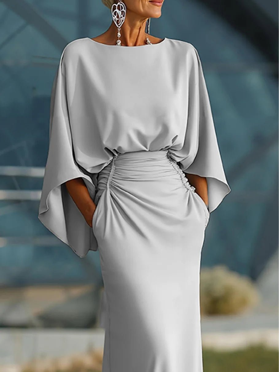Alicia | Vestido elegante con espalda en V, sofisticado y favorecedor - Marina Durán