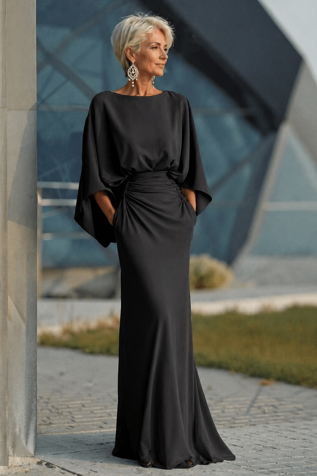 Alicia | Vestido elegante con espalda en V, sofisticado y favorecedor - Marina Durán