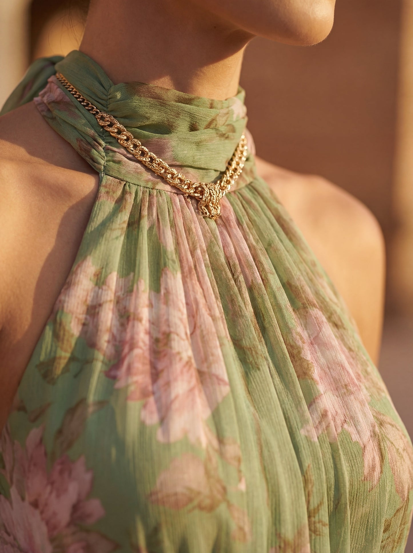 Carla | Vestido elegante y fluido con estampado floral - Marina Durán