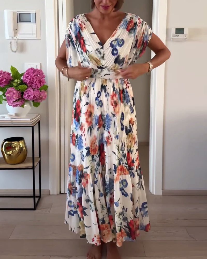 Cayetana | Vestido floral elegante que favorece la silueta - Marina Durán