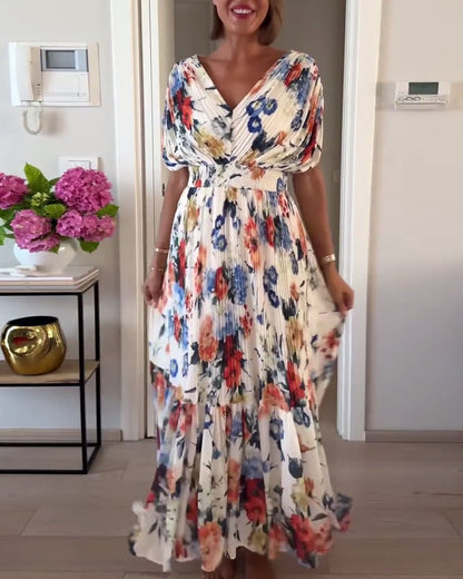 Cayetana | Vestido floral elegante que favorece la silueta - Marina Durán