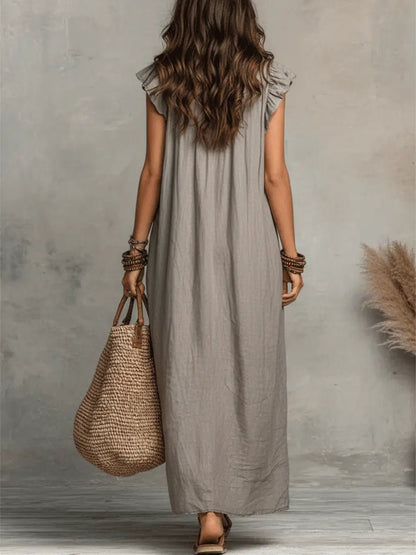 Elia | Vestido Holgado y Fresco para el Día a Día - Marina Durán