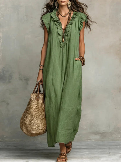 Elia | Vestido Holgado y Fresco para el Día a Día - Marina Durán