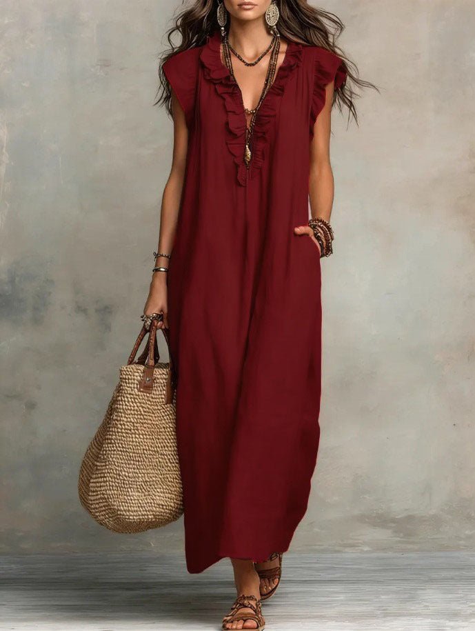 Elia | Vestido Holgado y Fresco para el Día a Día - Marina Durán