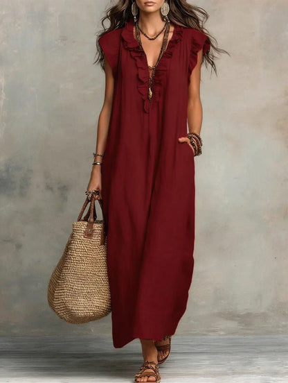 Elia | Vestido Holgado y Fresco para el Día a Día - Marina Durán