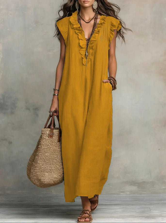 Elia | Vestido Holgado y Fresco para el Día a Día - Marina Durán