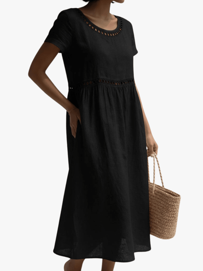 Lía | Vestido Ancho y Fresco Veraniego - Marina Durán