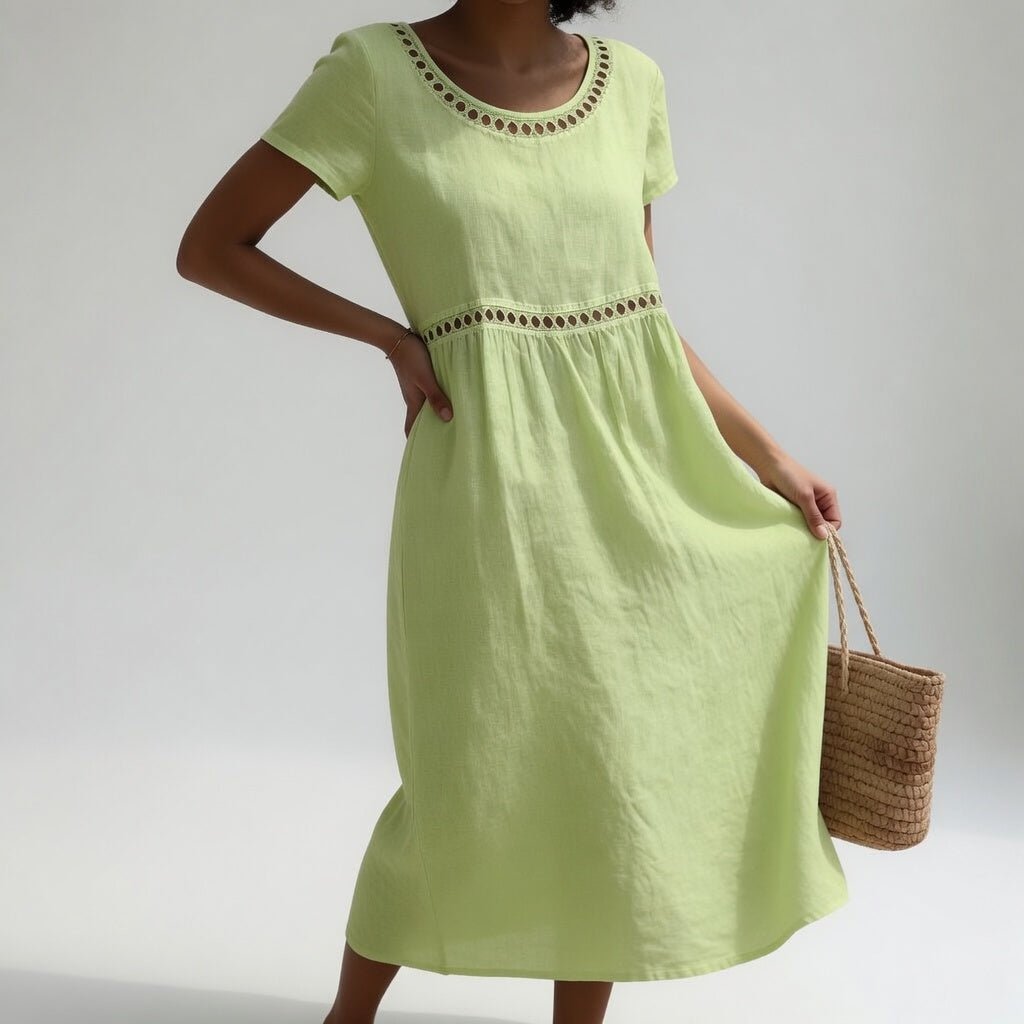 Lía | Vestido Ancho y Fresco Veraniego - Marina Durán