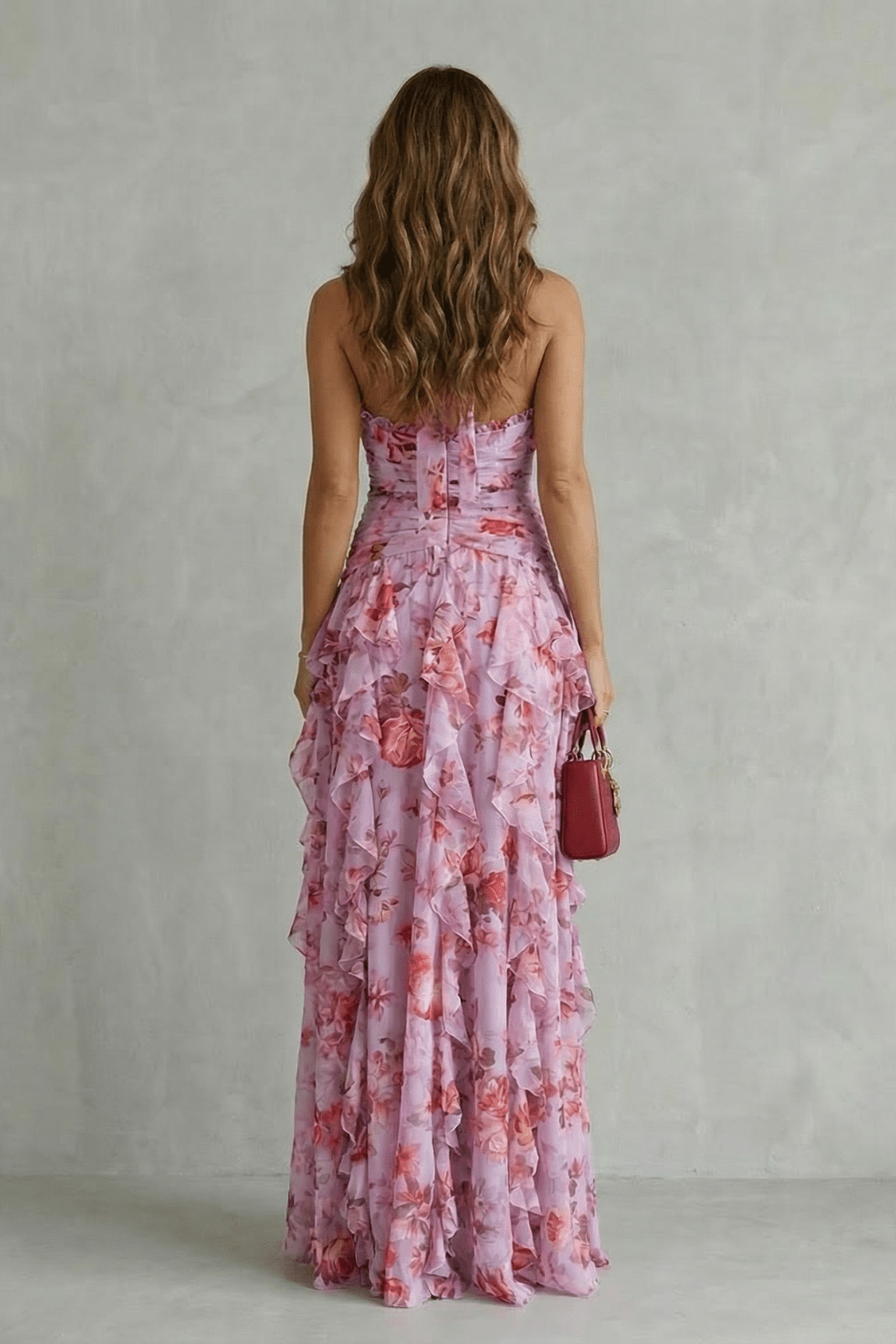 Marina | Vestido largo halter de caída fluida y elegante - Marina Durán
