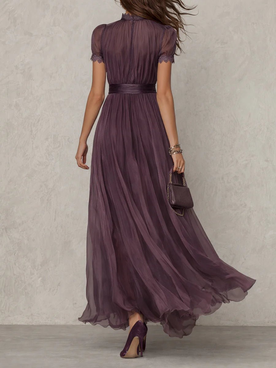 Martina | Vestido elegante de chiffon fluido para un estilo sofisticado - Marina Durán