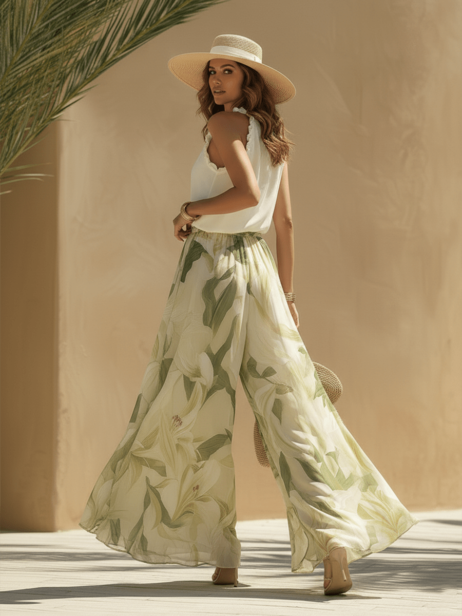 Nerea | Conjunto fluido con caída elegante y estilo impecable - Marina Durán