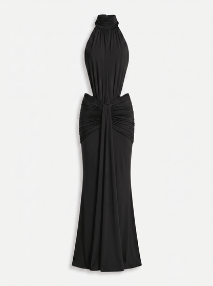 Silvia | Vestido Largo con Escote Halter - Elegancia y Glamour - Marina Durán