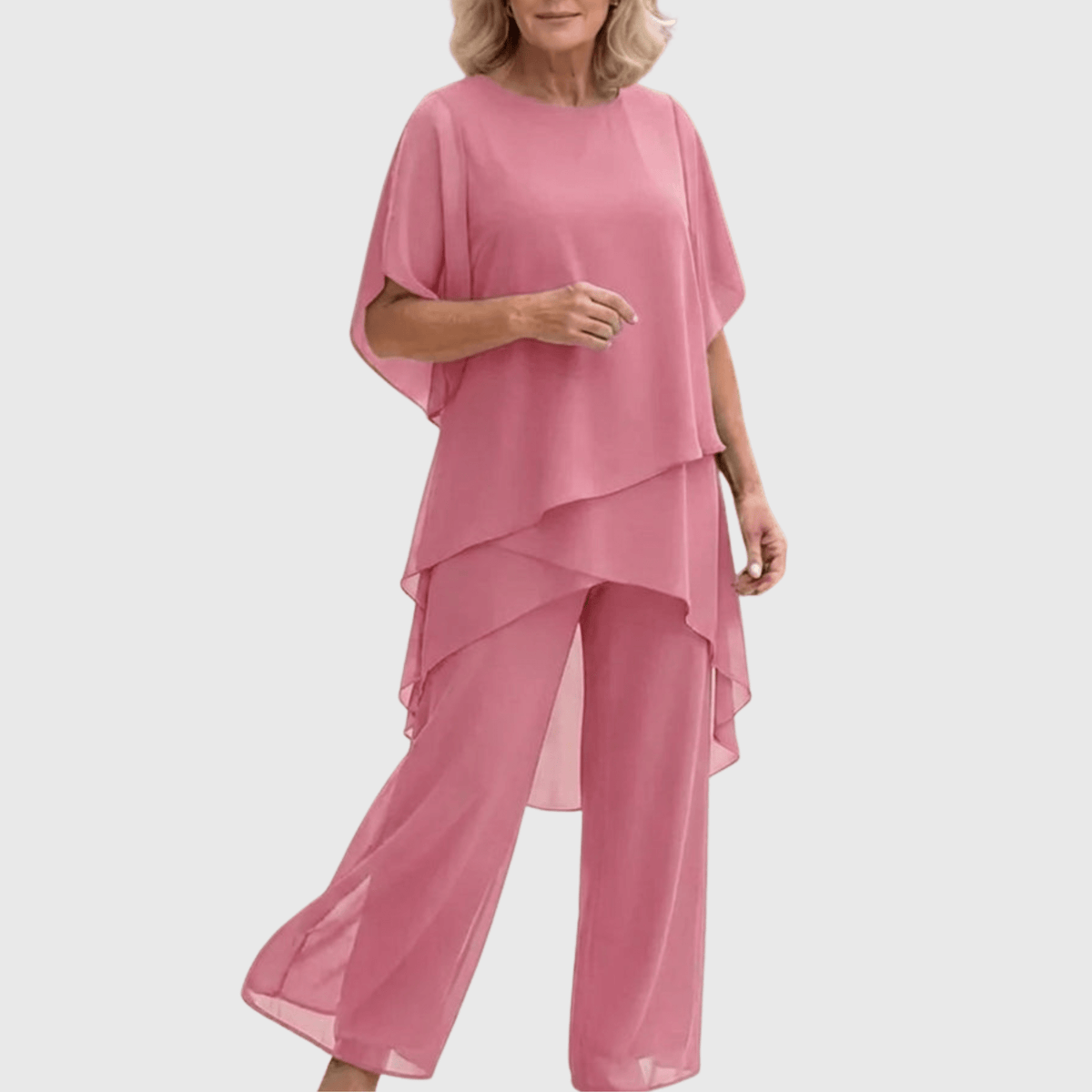 Sofía | Traje Fluido Azul Marino corte Relajado - Marina Durán
