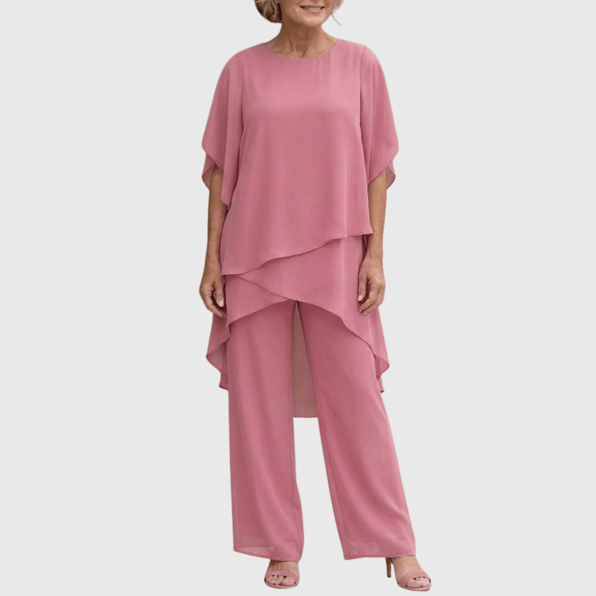 Sofía | Traje Fluido Azul Marino corte Relajado - Marina Durán