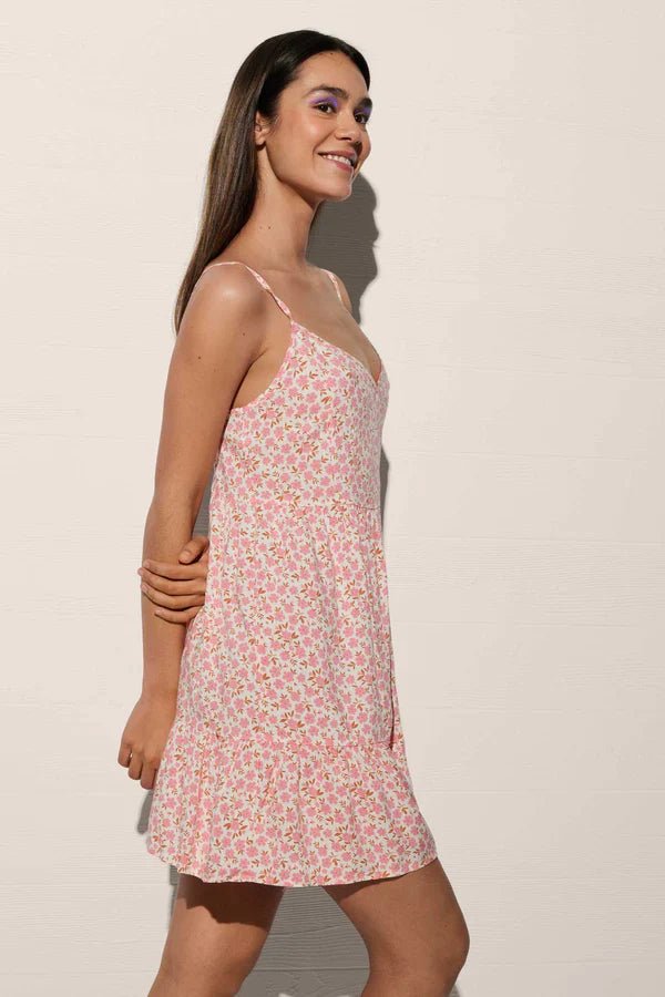 Vestido Cala Corto Floral de Verano | Marina Durán - Marina Durán