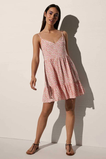 Vestido Cala Corto Floral de Verano | Marina Durán - Marina Durán