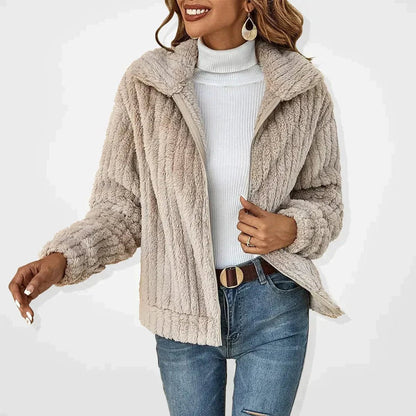 Roberta | Chaqueta de cremallera caliente